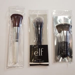 3 ELF Face Brushes